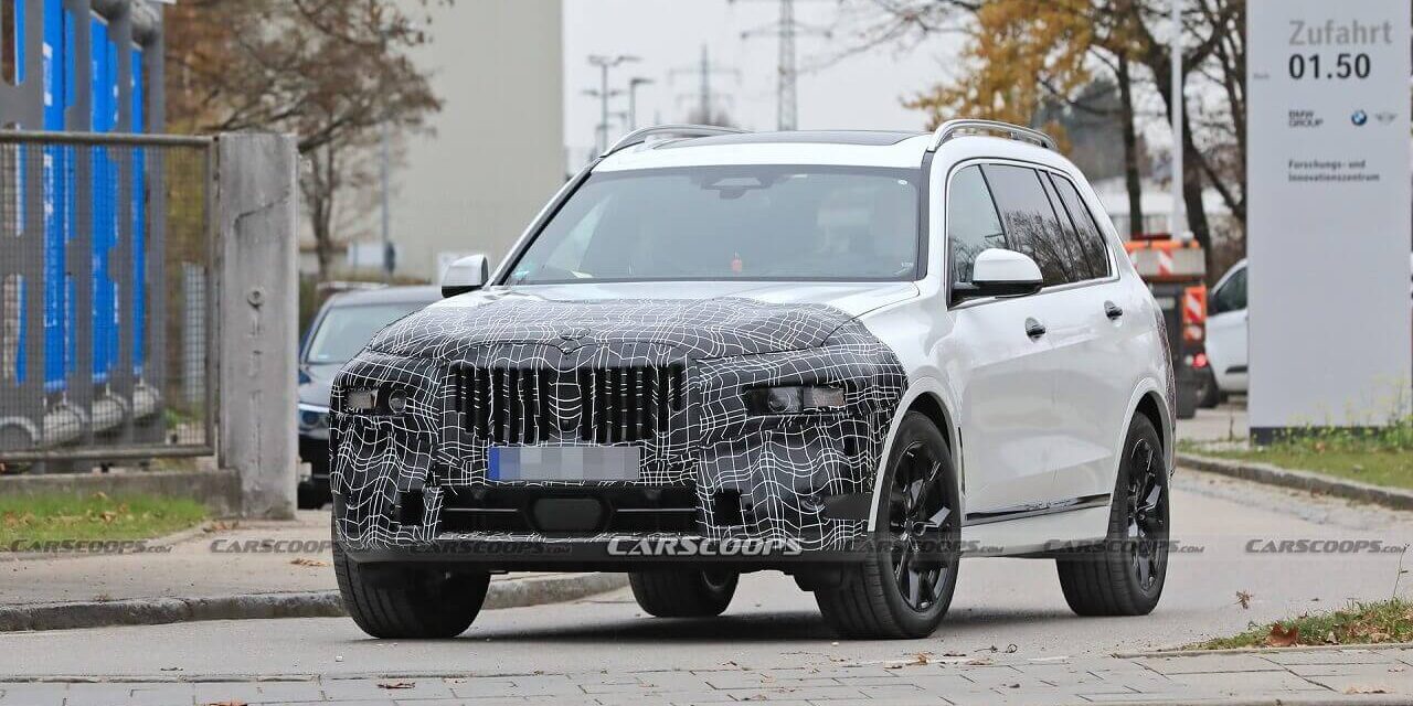 მიუნხენის ქუჩებში 2022 წლის განახლებული BMW X7 დააფიქსირეს