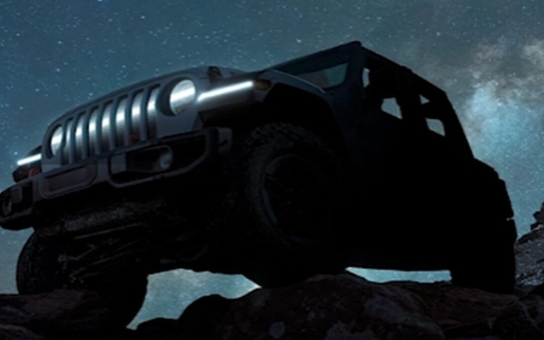 Jeep-ი Wrangler EV Concept-ის სუილუეტს აქვეყნებს, მანქანას წლის ბოლოს ვიხილავთ