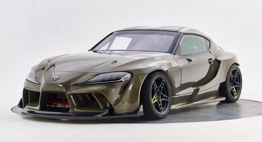 Toyota Supra – 2JZ ორმაგი ტურბო ძრავით და ნახშირბად-კევლარის ძარით