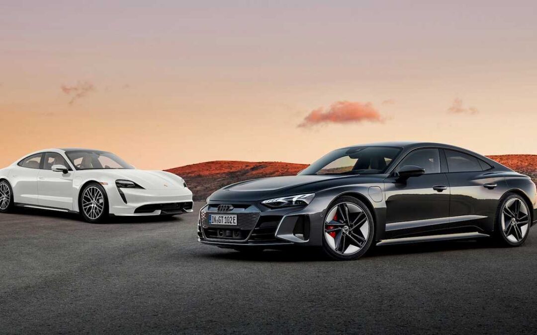 ახალი Audi E-Tron GT Vs Porsche Taycan — ძმები სხვადასხვა დედით