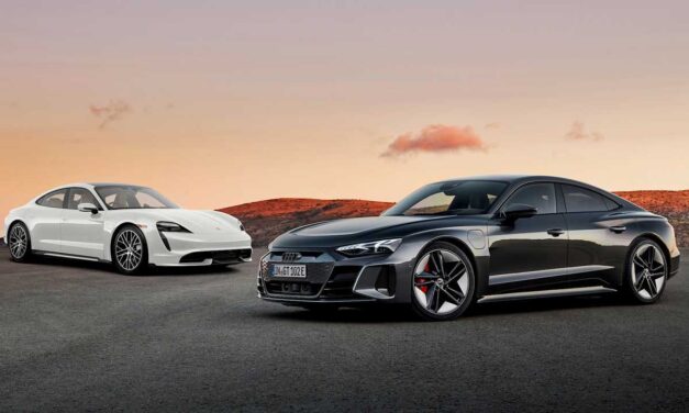 ახალი Audi E-Tron GT Vs Porsche Taycan — ძმები სხვადასხვა დედით