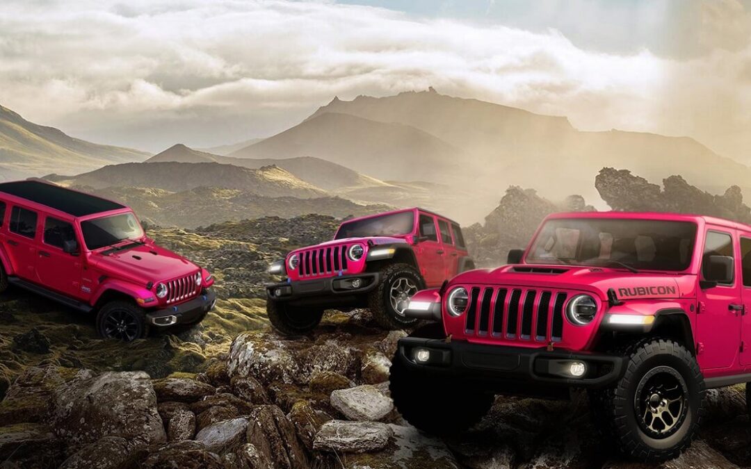 2021 წლის Jeep Wrangler-ი ვარდისფერშიც გამოვა