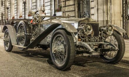 110 წლის Rolls-Royce Silver Ghost-ი ლონდონიდან ედინბურგში კვლავ ჩავიდა