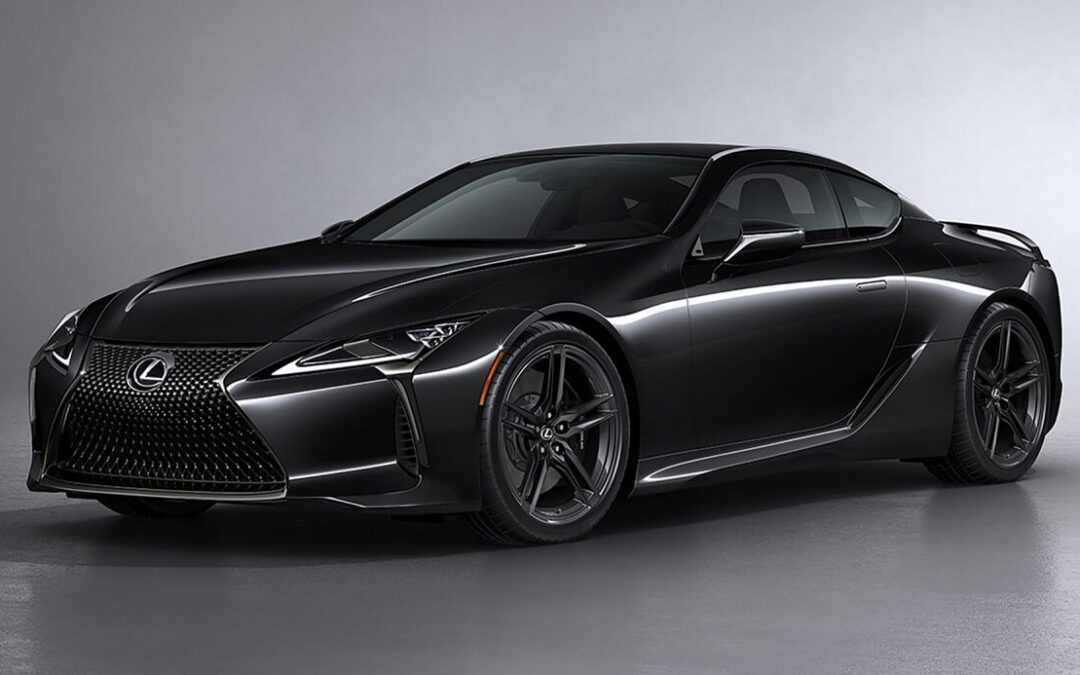 ახალი შავოსანი Lexus LC Coupe Black Inspiration-ი — არანაირი ფერი შავის გარდა