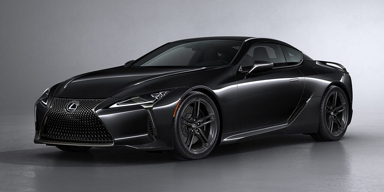 ახალი შავოსანი Lexus LC Coupe Black Inspiration-ი — არანაირი ფერი შავის გარდა