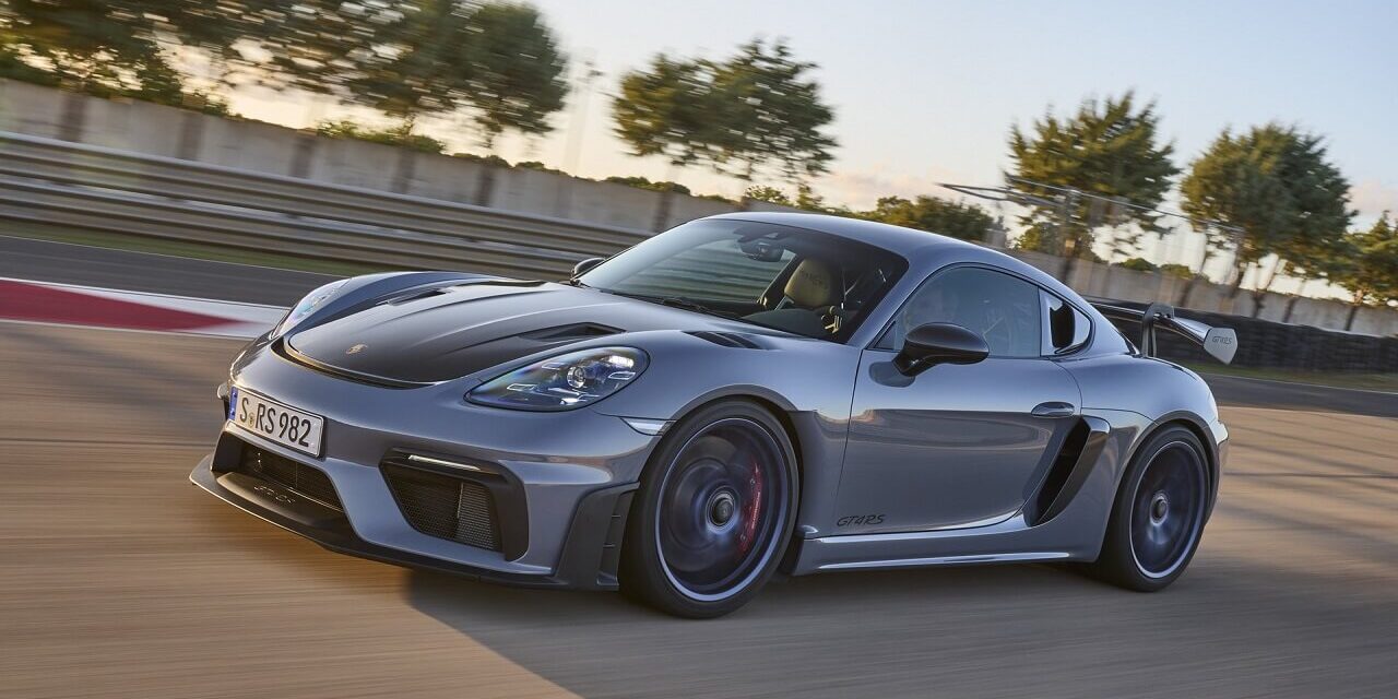 2022 წლის Porsche 718 GT4 RS — ყველაზე ექსტრემალური Cayman-ი ისტორიაში