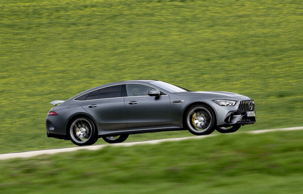 2023 წლის Mercedes-AMG GT 63 და GT 63 S 4-Door-ი მცირედით განახლდა