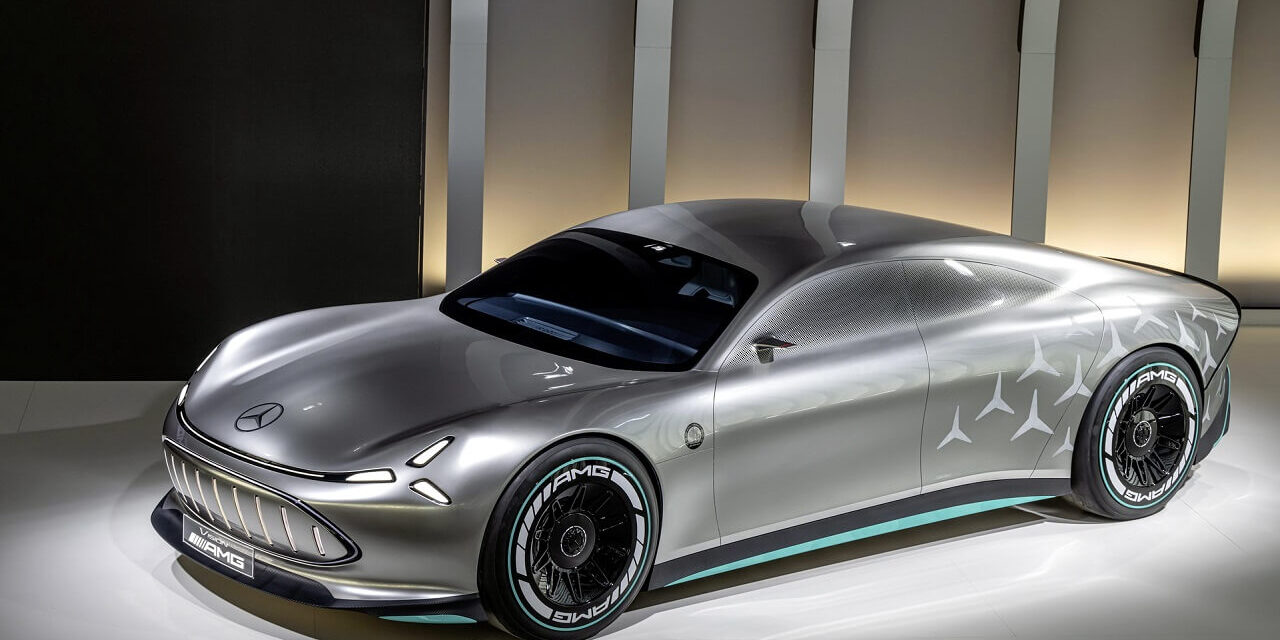 Mercedes Vision AMG კონცეპტი — Porsche Taycan-ის მომავალი კონკურენტი