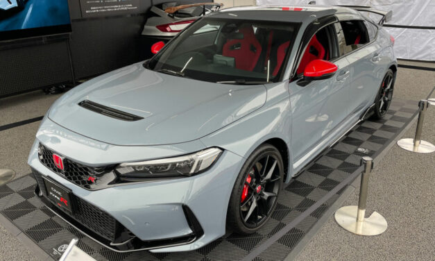 2023 Honda Civic Type R იაპონიაში უკვე ოფიციალური აქსესუარებით გამოჩნდა